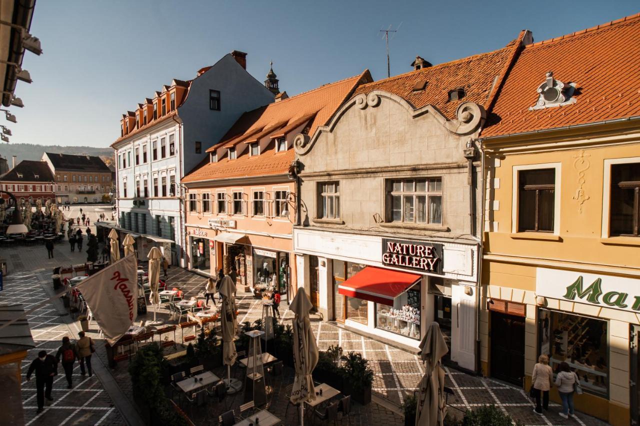 City Center Art Deco Apartment Brasov Luaran gambar